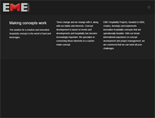 Tablet Screenshot of eme-projects.com